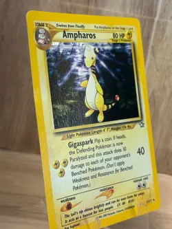 Pokemon - Ampharos [1995-2000 Nintendo] #1/111 Holo Rare (NM-MT) - Neo Genesis - Image 4