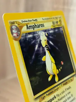 Pokemon - Ampharos [1995-2000 Nintendo] #1/111 Holo Rare (NM-MT) - Neo Genesis - Image 5
