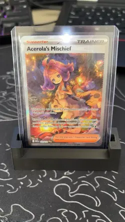 Pokemon TCG Mega Evolution Acerola’s Mischief 183/132 NM *PACK FRESH* - Image 1