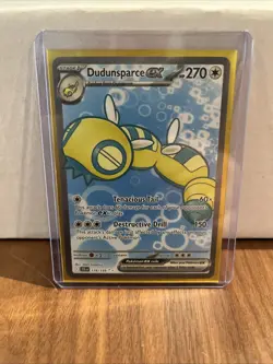 Pokemon S&V Journey Together Dunsparce EX 178/159 Ultra Rare Holo - Image 1
