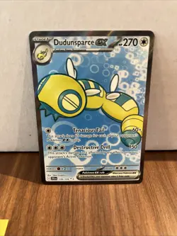 Pokemon S&V Journey Together Dunsparce EX 178/159 Ultra Rare Holo - Image 2