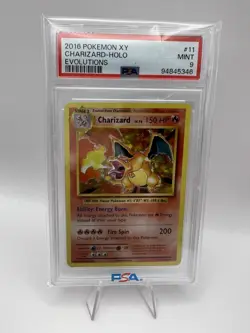 2016 Pokemon XY Evolutions Charizard Holo #11 PSA 9🔥 - Image 1