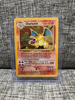 WOGC Pokemon TCG CHARIZARD (4/102) Base Set. Rare Holo - Image 1