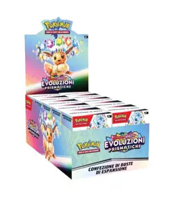 Pokemon TCG: S & V Prismatic Evolutions Booster Bundle Display csea i - Image 1