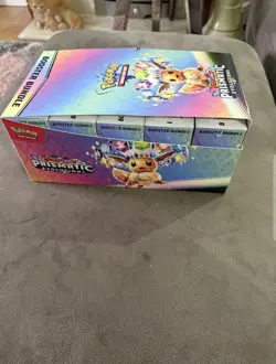 Pokemon TCG: S & V Prismatic Evolutions Booster Bundle Display csea i - Image 4