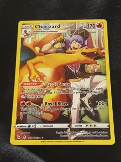 Pokemon TCG Charizard TG03/TG30 Swsh11: Lost Origin Trainer Gallery Holo Rare - Image 1