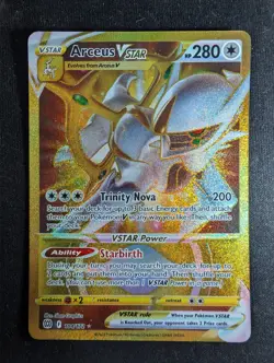 Arceus VSTAR - 184/172 Brilliant Stars (Pokemon) Golden Secret Rare - Image 1
