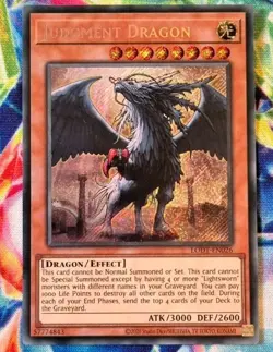 Yu-gi-oh! Judgment Dragon LODT-EN026 unlimited Secret Rare - Image 1