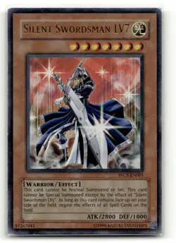 Silent Swordsman LV7 WC5-EN001 Limited Ultra Rare World Championship 2005: 7 Tri - Image 1