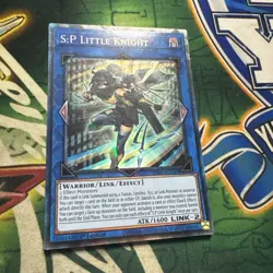 Yugioh! S:P Little Knight RA03-EN049 Collector's Rare 1st Edition NM - Image 2
