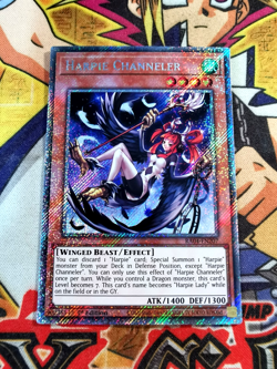 Harpie Channeler ra04-en207 (NEW) Platinum-Secret Yu-Gi-Oh - Image 1
