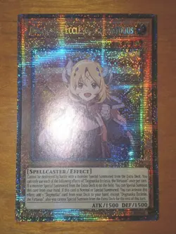 Dogmatika Ecclesia, the Virtuous 1st Edition Starlight Rare CH01-EN014 Yu-Gi-Oh! - Image 1