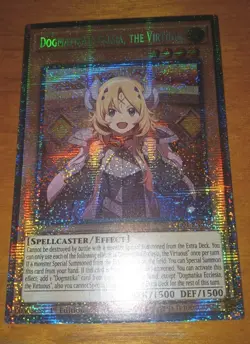 Dogmatika Ecclesia, the Virtuous 1st Edition Starlight Rare CH01-EN014 Yu-Gi-Oh! - Image 2