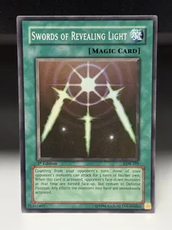 Swords of Revealing Light LOB-101 The Legend of Blue Eyes White Dragon 1st #1 - Image 1