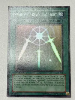 Swords of Revealing Light LOB-101 The Legend of Blue Eyes White Dragon 1st #1 - Image 3