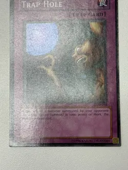 Trap Hole LOB-058 The Legend of Blue Eyes White Dragon 1st Edition Super Rare #6 - Image 3