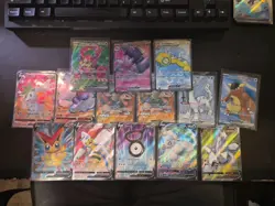 14x Fullart Pokemon Card Lot | Near Mint Ultra Rare | Eng Sword And Shield V EX - Image 1
