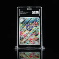 Pokemon TCG Wugtrio 224/091 2024 Paldean Fates Illustration Rare Card - TAG 10 - Image 1