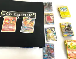 870+ Pokemon Cards in good condition. Some rare cards included. Binder included. - Image 1