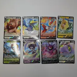 Pokemon TCG Bundle Lot 8 Ultra Rare V Cards Shining Fates - Image 1