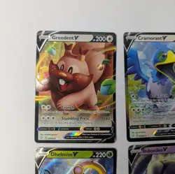 Pokemon TCG Bundle Lot 8 Ultra Rare V Cards Shining Fates - Image 2