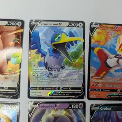 Pokemon TCG Bundle Lot 8 Ultra Rare V Cards Shining Fates - Image 3