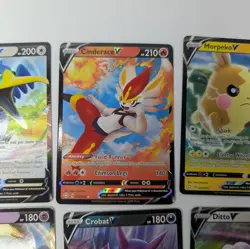 Pokemon TCG Bundle Lot 8 Ultra Rare V Cards Shining Fates - Image 4