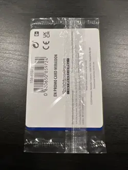 Pokemon TCG Miraidon 121/162 Sealed Temporal Forces Stamped Best Buy Promo Card - Image 2