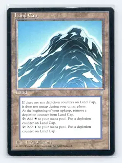 MTG Land Cap - Ice Age Card # 357 - Image 1