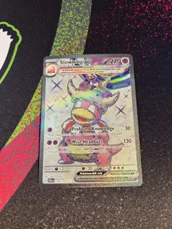 Pokemon TCG Slowking Ex Holographic Card 238/193 Paldea Evolved Near Mint TCG 1 - Image 1