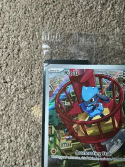 Pokemon TCG Mega Evolution Riolu Promo Card Sealed - Image 2