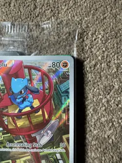 Pokemon TCG Mega Evolution Riolu Promo Card Sealed - Image 3