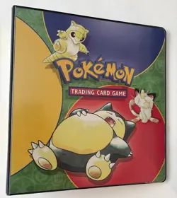 Vintage 1999 Pokemon Trading Card Nintendo Wizards of the Coast 3-Ring Binder - Image 1