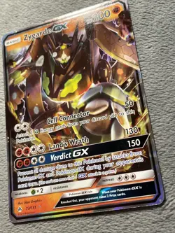 Zygarde GX 73/131 Forbidden Light 2018 Ultra Rare Holo Full Art Pokemon Card - Image 3