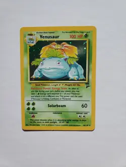 Pokemon TCG Venusaur Holo Rare Card 18/130 Base Set 2 - Image 1