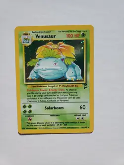 Pokemon TCG Venusaur Holo Rare Card 18/130 Base Set 2 - Image 5