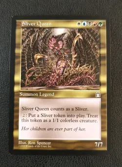㊙💮 Sliver Queen 1x NM- Stronghold STH MTG Magic ㊙㊗ - Image 1