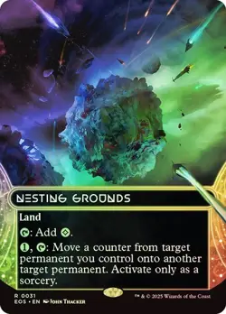 MTG - Nesting Grounds - Foil - Stellar Sights - Edge of Eternities - Magic - Image 1