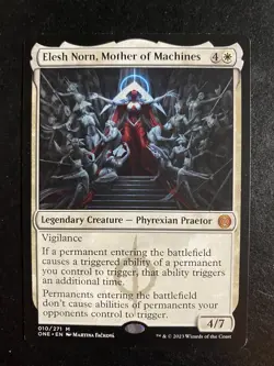 MTG - NM - Elesh Norn, Mother of Machines - Phyrexia: All Will Be One - Image 1