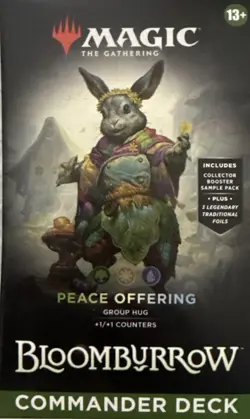 Bloomburrow Commander Deck Peace Offering NEW SEALED - Image 1