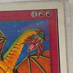 Magic: The Gathering Shivan Dragon #175 Unlimited Edition (MP) - Image 4