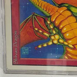 Magic: The Gathering Shivan Dragon #175 Unlimited Edition (MP) - Image 5