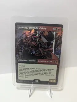 MTG Carnage, Crimson Chaos (Borderless Foil) Marvel's Spider-Man 227 NM - Image 1