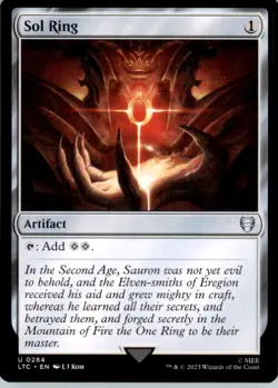 Sol Ring U Commander: The Lord of the Rings: Tales of Middle-earth 284 NM - Image 1