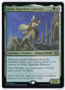 Kyler, Sigardian Emissary M Commander: Innistrad: Midnight Hunt 4 NM - Image 1