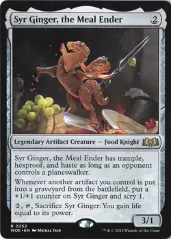 Syr Ginger, the Meal Ender R Wilds of Eldraine 252 NM - Image 1