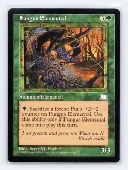 Fungus Elemental Magic The Gathering Weatherlight Near Mint - Image 1