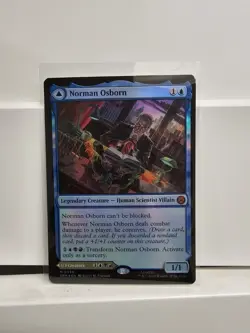 Norman Osborn Green Goblin 0039 FOIL Marvel’s Spider-Man SPM MTG Magic Mythic - Image 1
