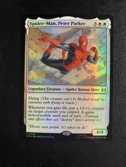 MTG - NM -Foil - Spider-Man, Peter Parker - Universe Beyond Spider-Man - Image 1