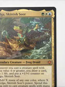 Helga, Skittish Seer Bloomburrow Regular - Image 3